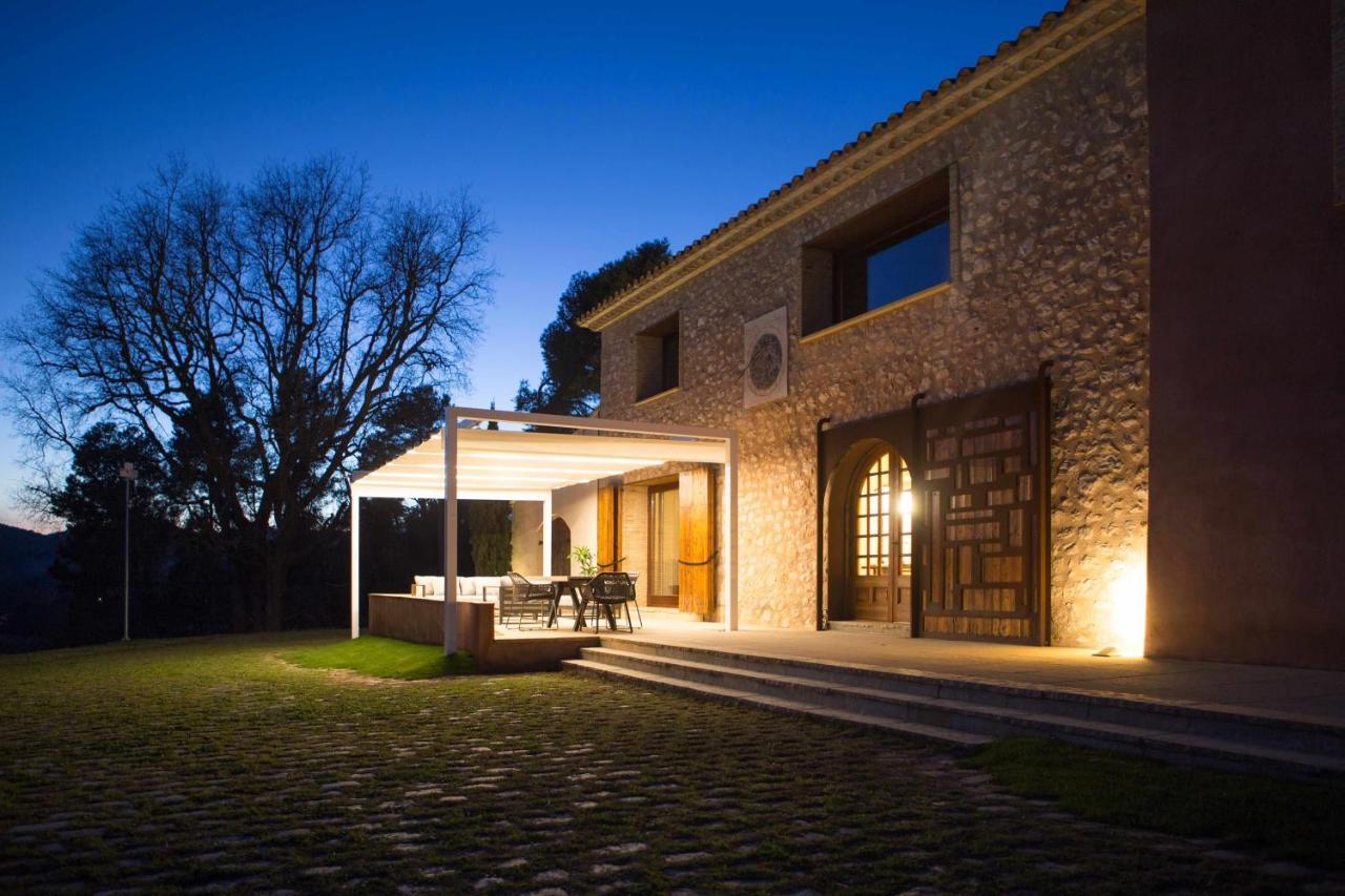 Casa Rural Masia Les Apieres El Pla de Manlleu Buitenkant foto