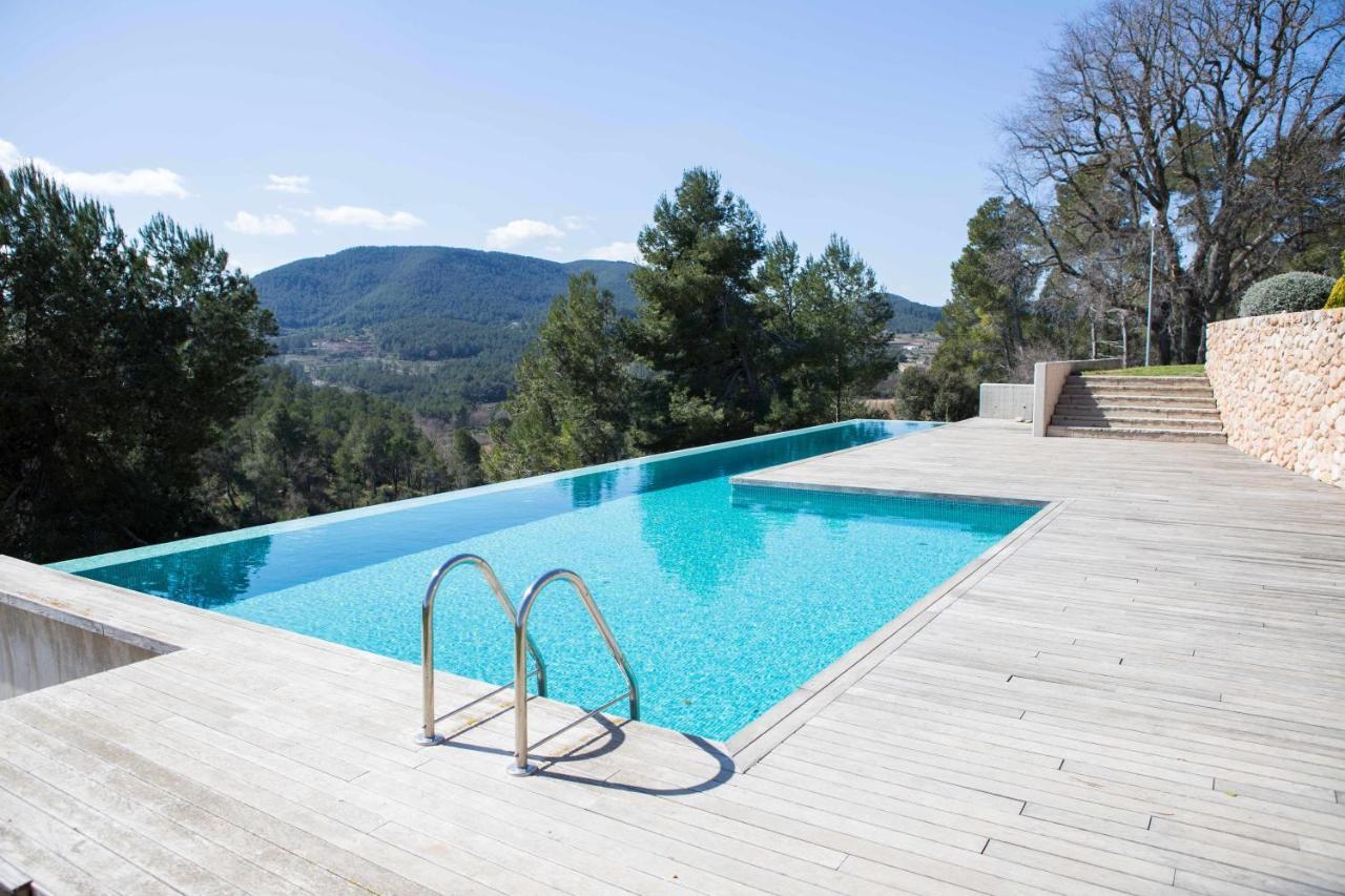 Casa Rural Masia Les Apieres El Pla de Manlleu Buitenkant foto