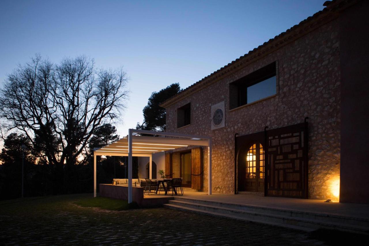 Casa Rural Masia Les Apieres El Pla de Manlleu Buitenkant foto
