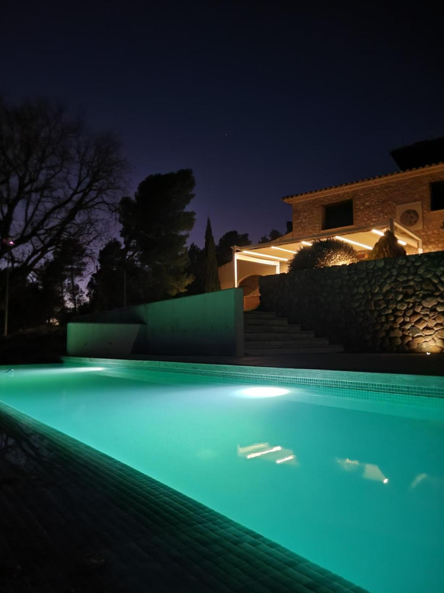 Casa Rural Masia Les Apieres El Pla de Manlleu Buitenkant foto