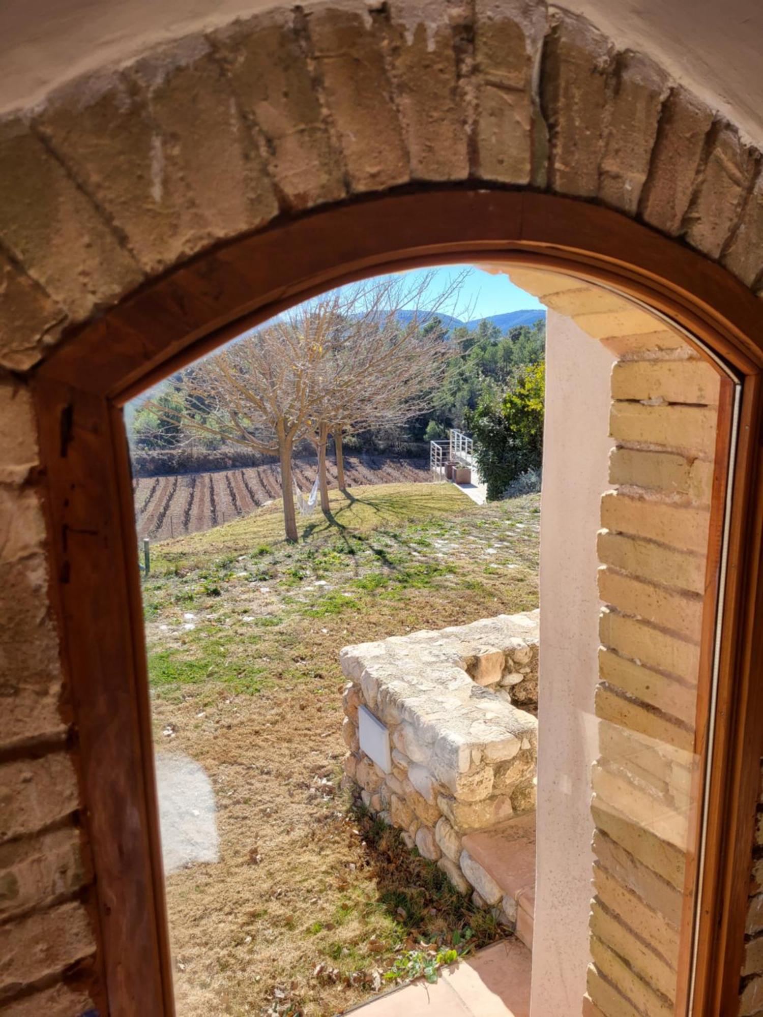 Casa Rural Masia Les Apieres El Pla de Manlleu Buitenkant foto