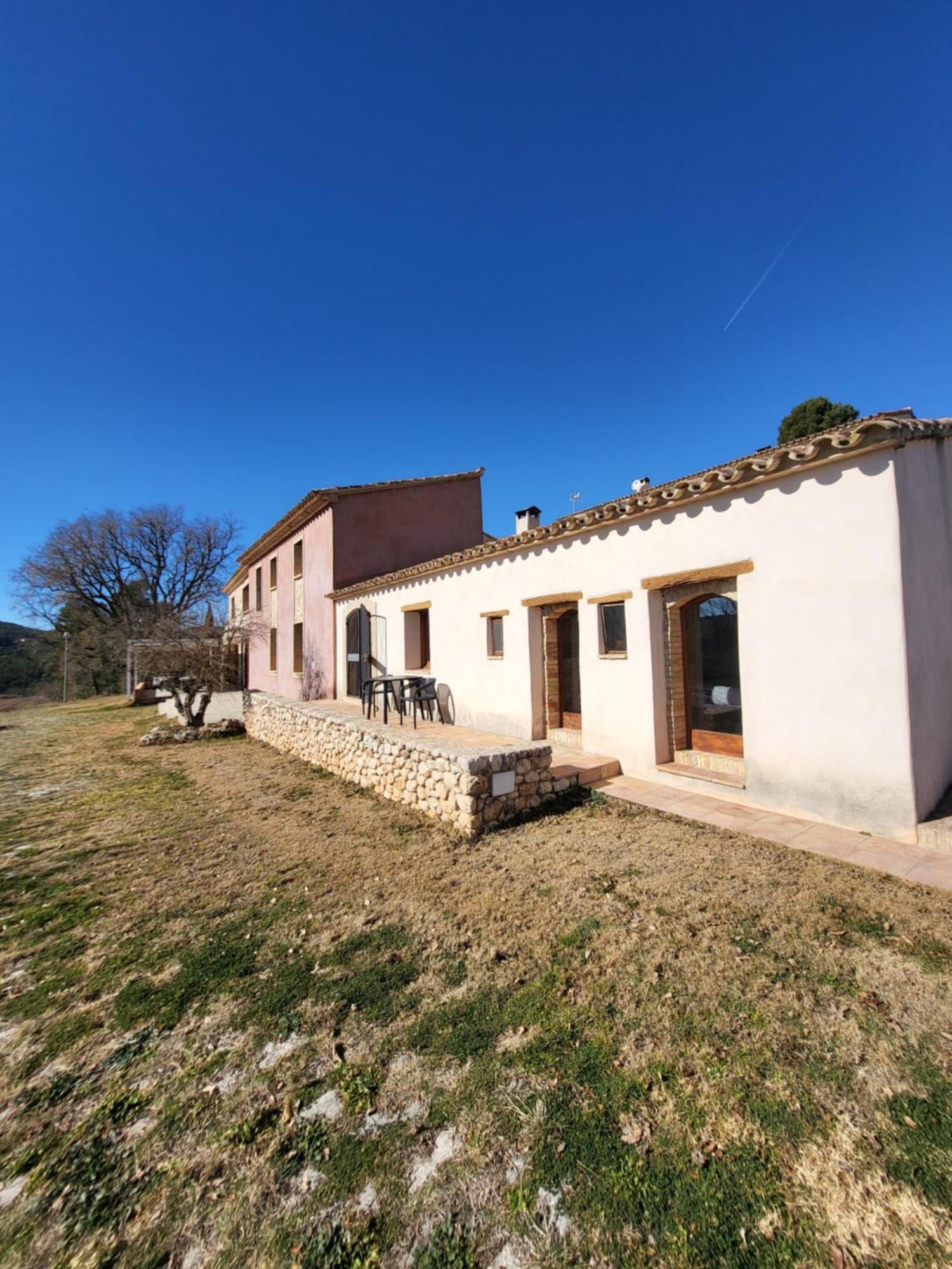 Casa Rural Masia Les Apieres El Pla de Manlleu Buitenkant foto
