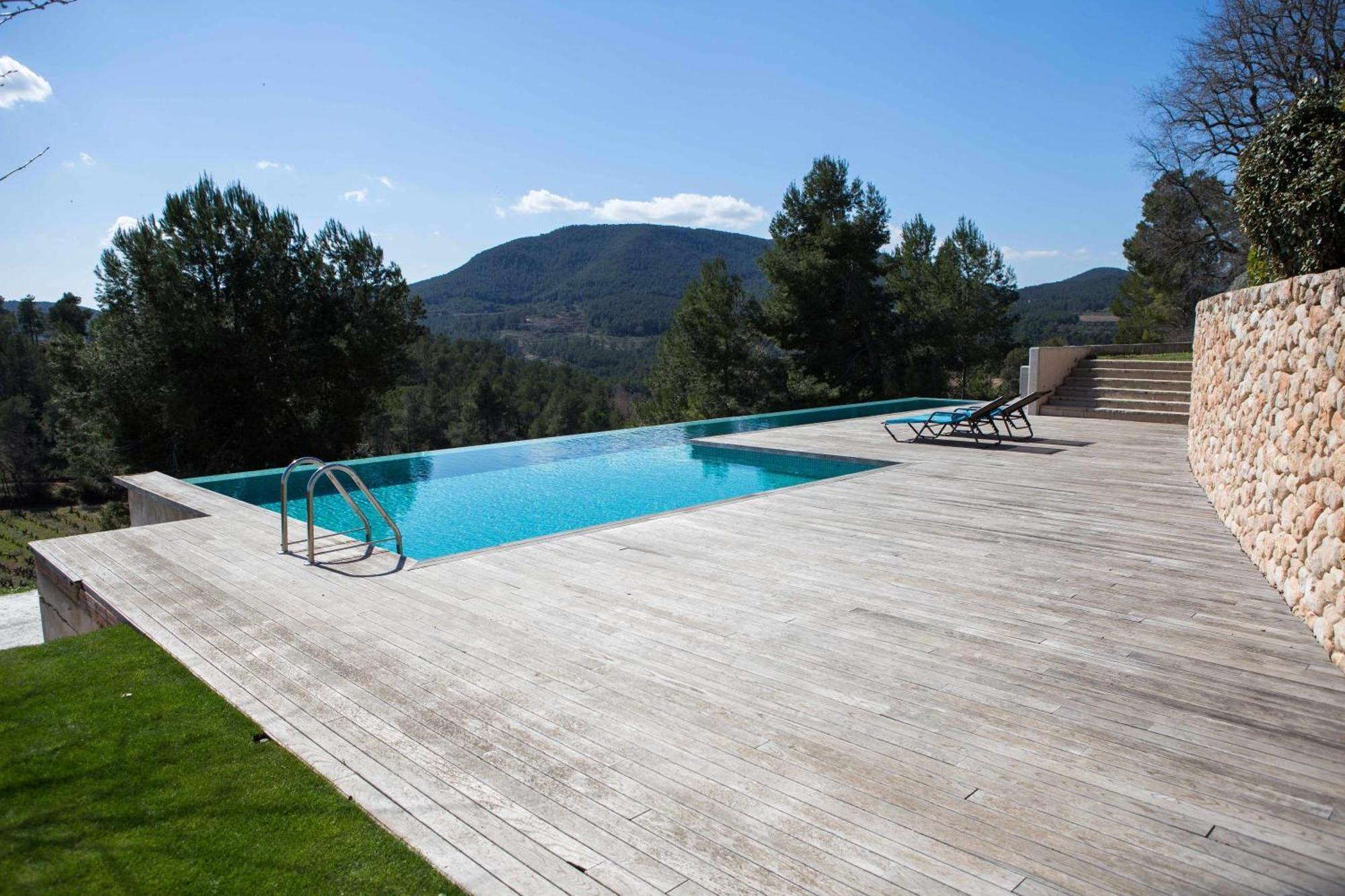 Casa Rural Masia Les Apieres El Pla de Manlleu Buitenkant foto