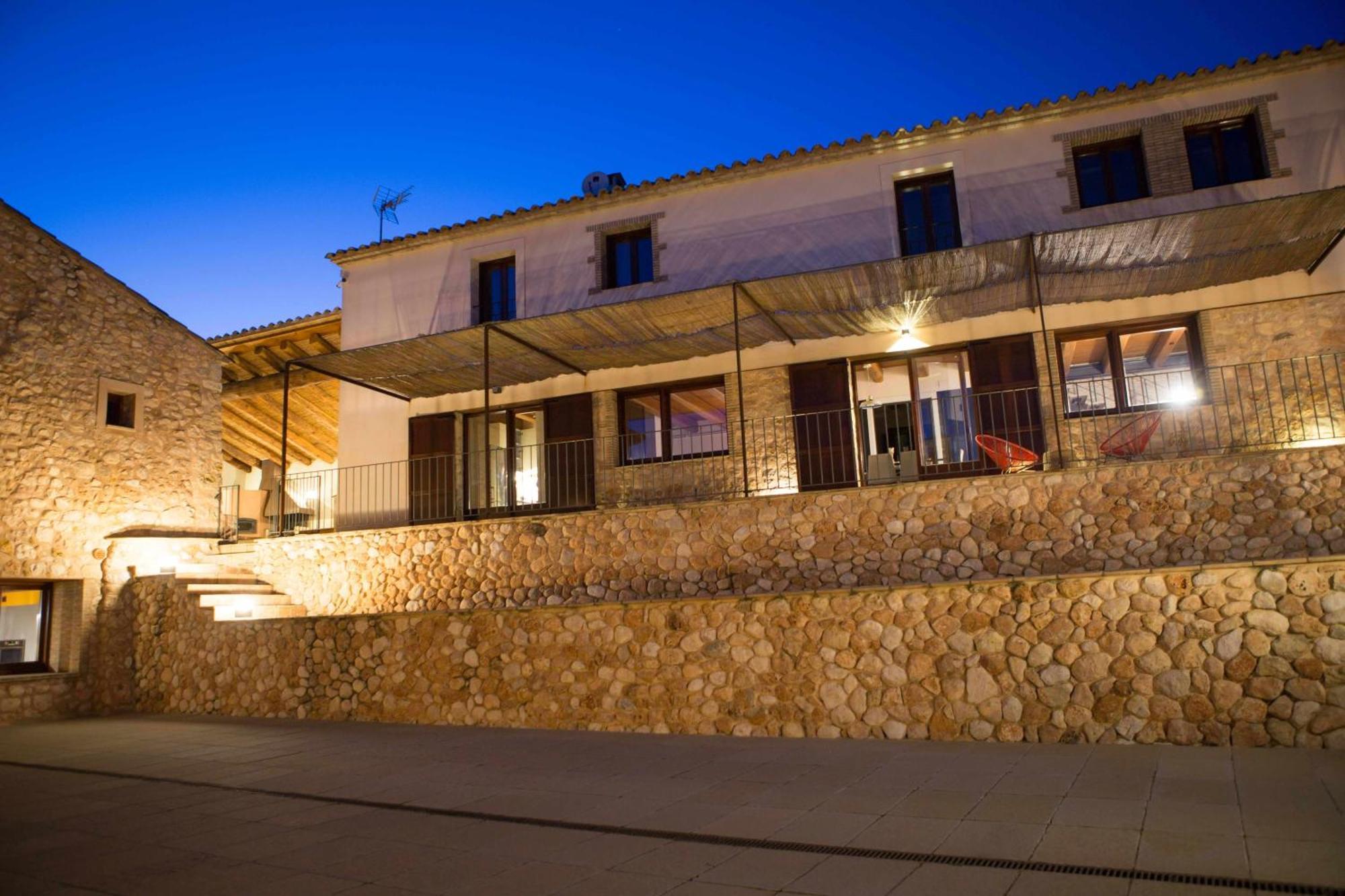 Casa Rural Masia Les Apieres El Pla de Manlleu Buitenkant foto