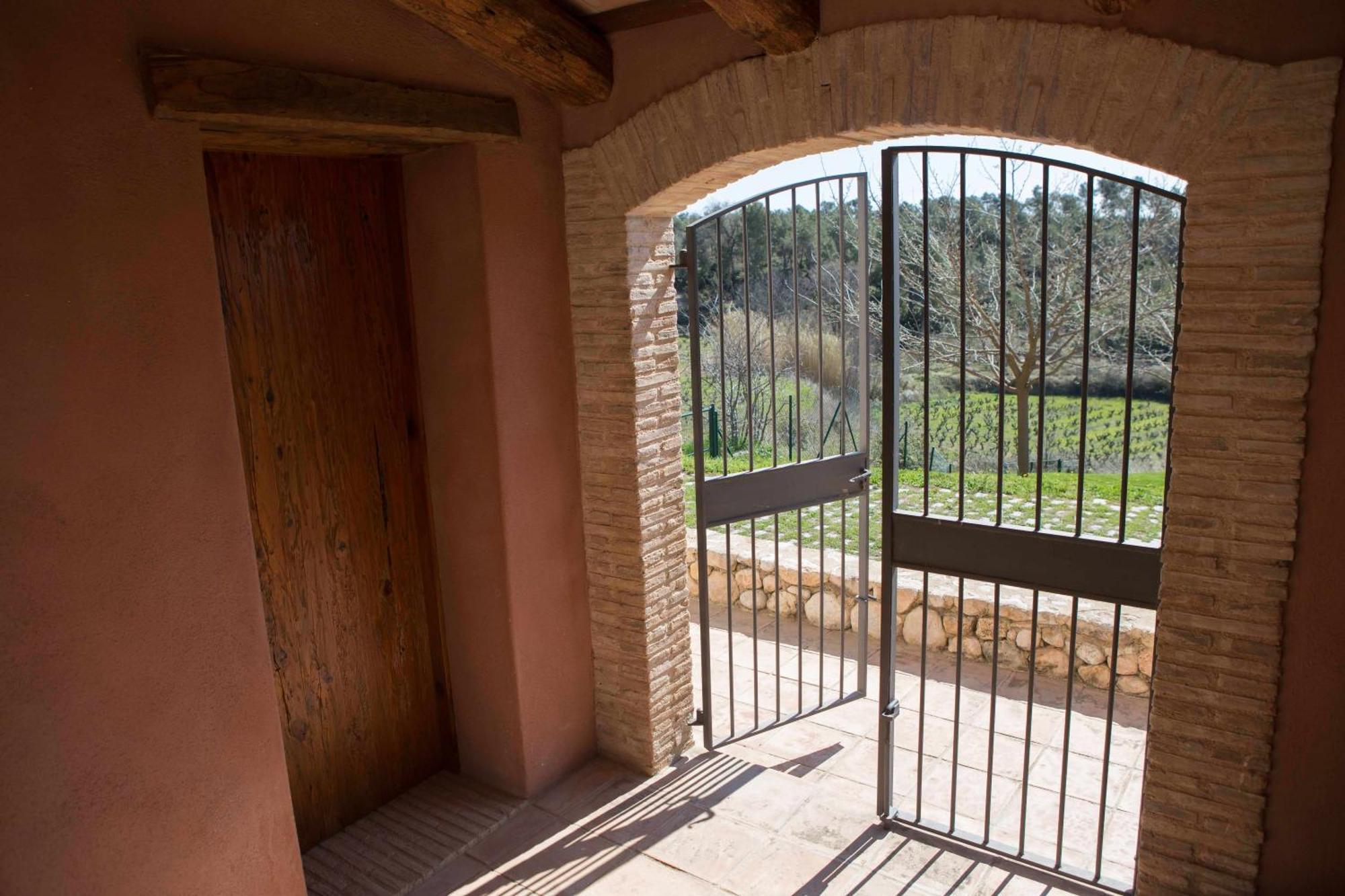 Casa Rural Masia Les Apieres El Pla de Manlleu Buitenkant foto