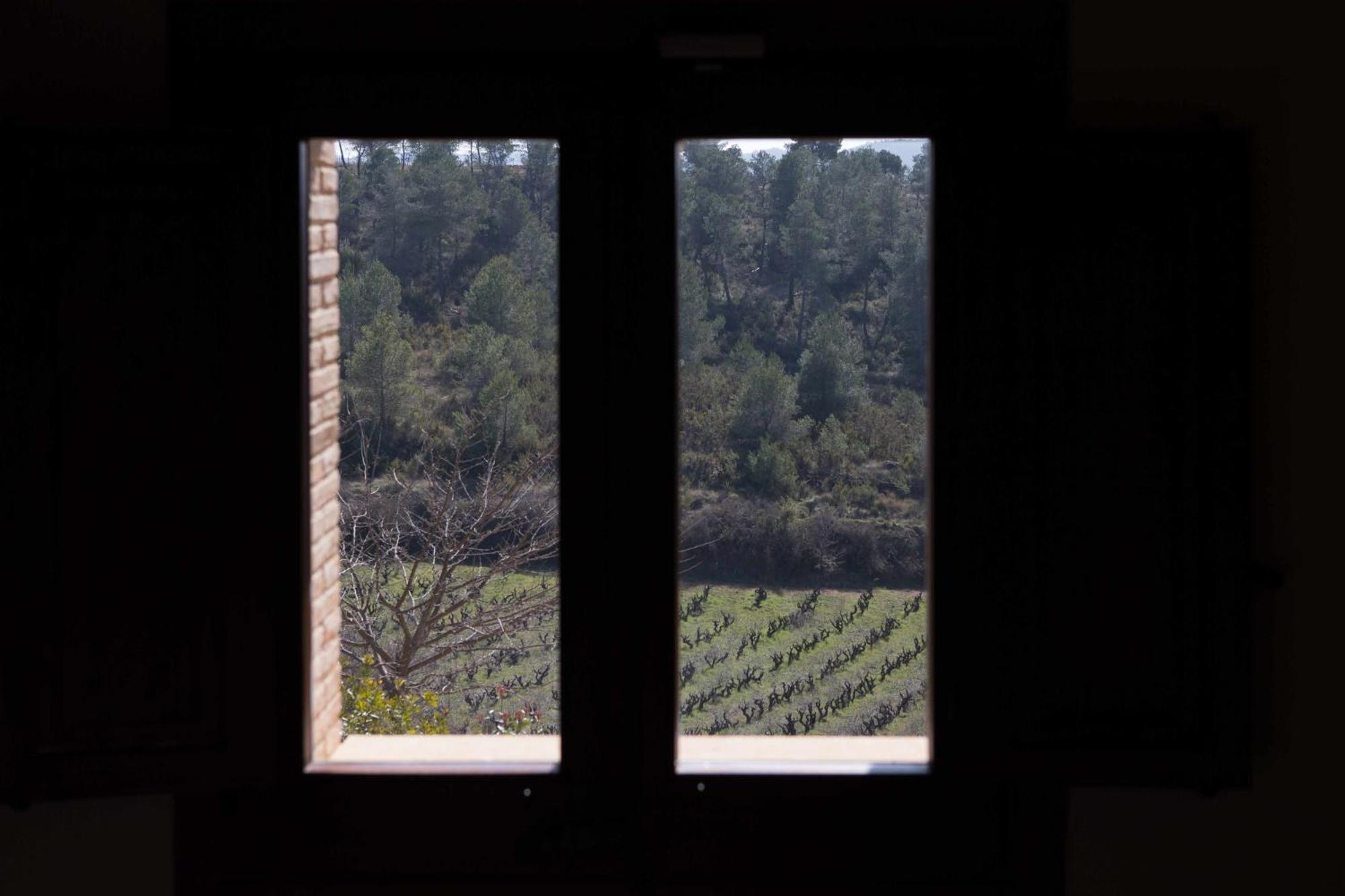 Casa Rural Masia Les Apieres El Pla de Manlleu Kamer foto