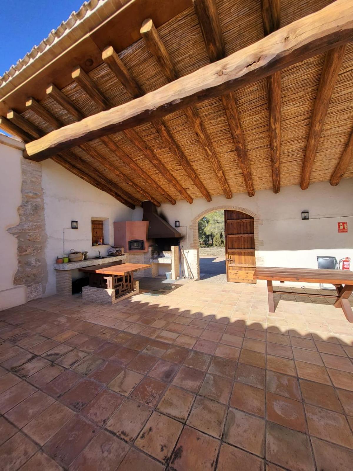 Casa Rural Masia Les Apieres El Pla de Manlleu Buitenkant foto